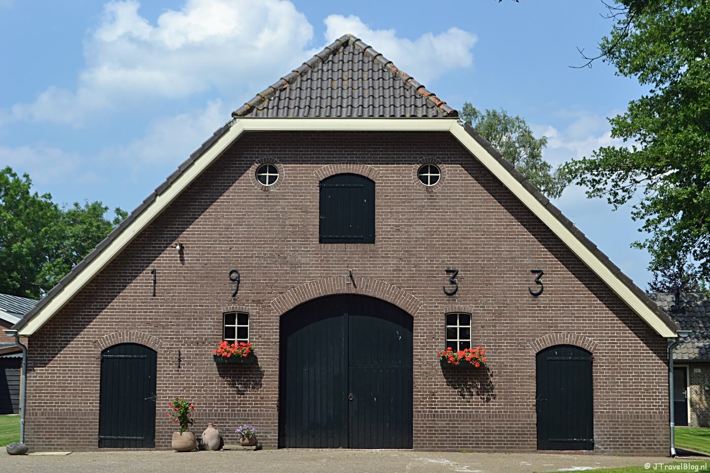 Boerderij tijdens mijn wandeling rond Nijkerk
