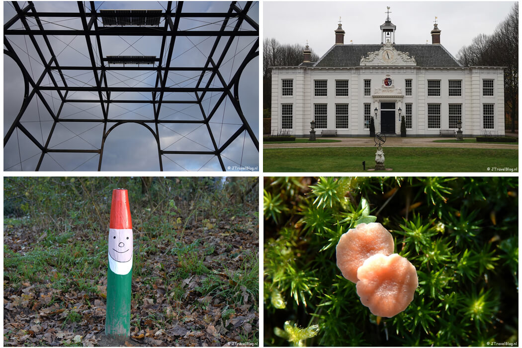 November 2021: Big Spotters Hill in Vijfhuizen, Buitenplaats Beeckestijn in Velsen, het Kabouterpad in het Haarlemmermeerse Bos in Hoofddorp en een wandeling in de Amsterdamse Waterleidingduinen