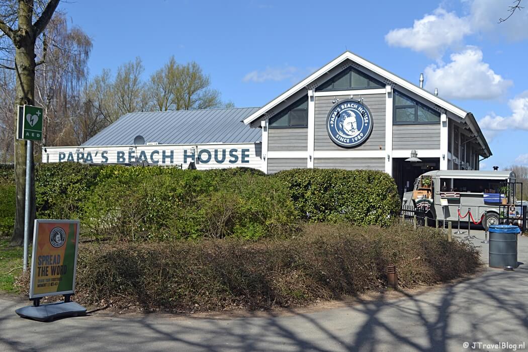 Papa's Beach House in het Haarlemmermeerse Bos in Hoofddorp tijdens de Trage Tocht Vijfhuizen