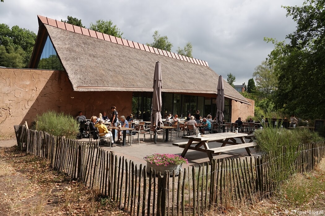 Paviljoen Heidezicht in Bussum tijdens de Trage Tocht Bussum