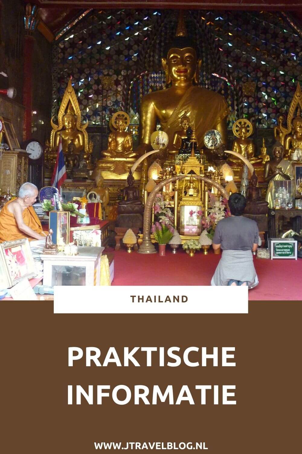 Ik heb praktische tips voor je reis naar Thailand voor op een rijtje gezet, zoals het vervoer naar en in Thailand, eten & drinken, klimaat, grensdocumenten, geldzaken, accommodaties en nog veel meer. Lees je mee? #thailand #praktischetips #praktischeinformatie #jtravel #jtravelblog