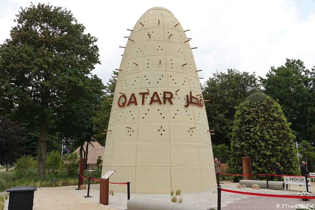 Qatar op de Floriade Expo 2022 in Almere