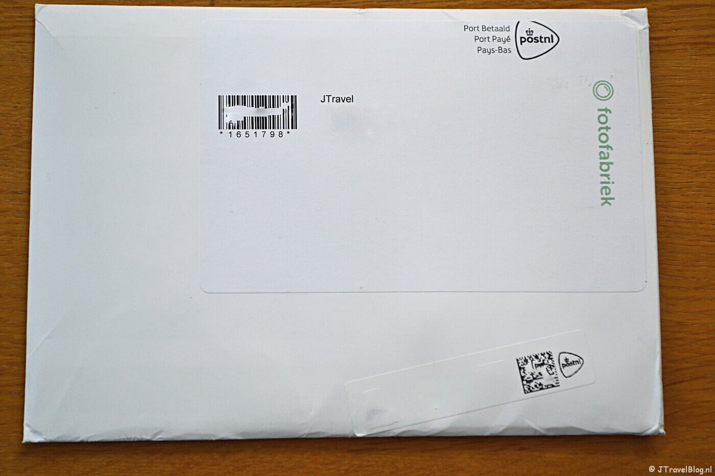 Mijn pakketje van Fotofabriek.nl