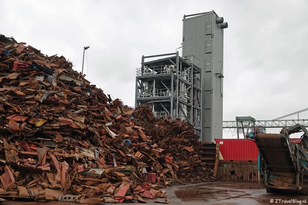 Riwald Recycling in Beverwijk tijdens de Instameet Week van de Industriecultuur