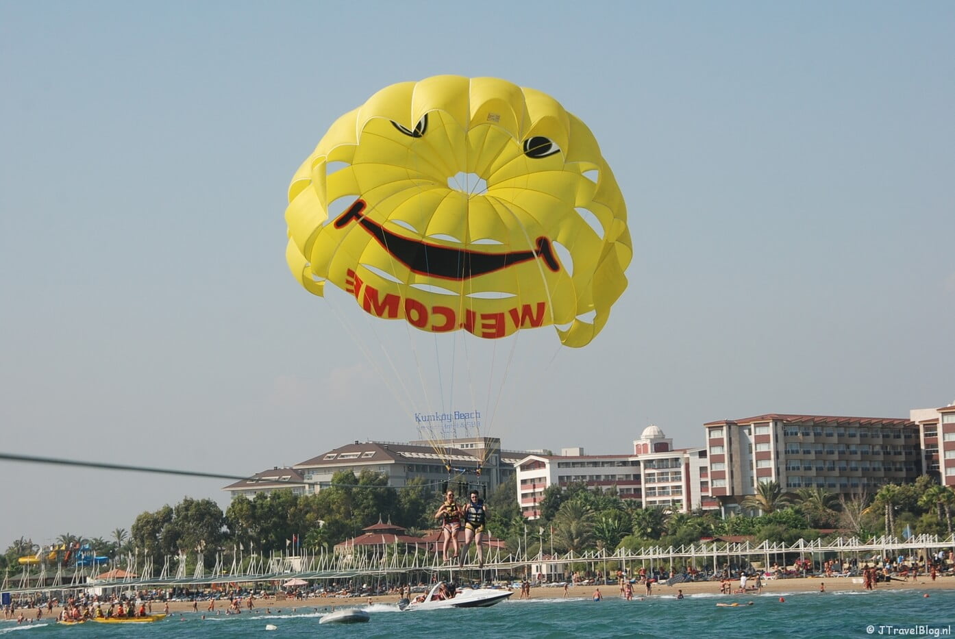 Parasailing in Side