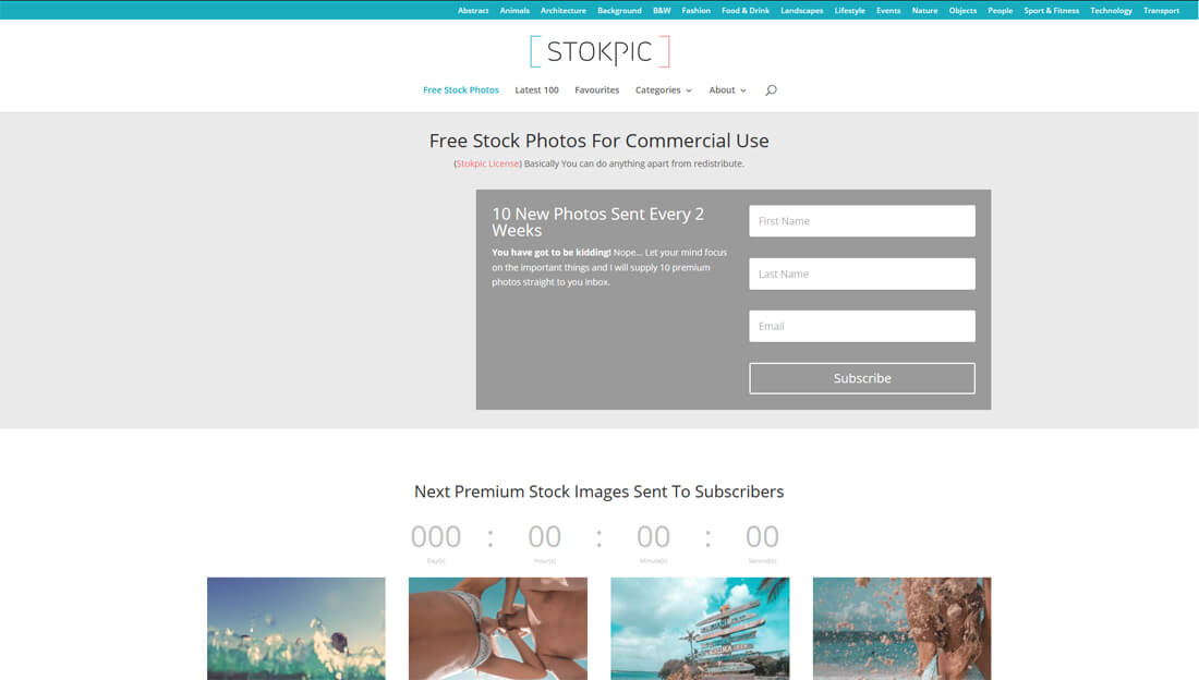 Stokpic: een website met gratis afbeeldingen