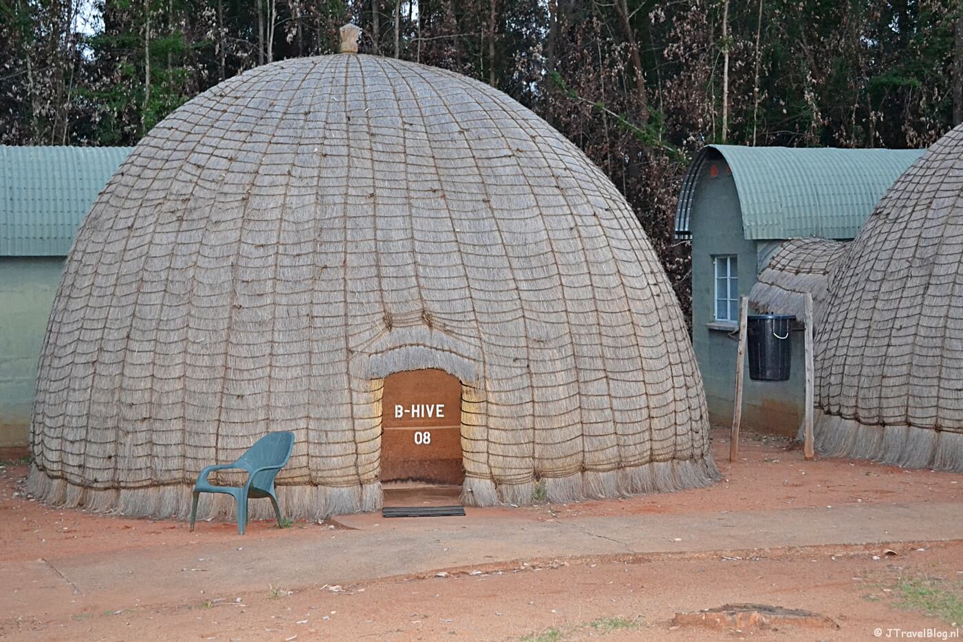 De beehive in Mlilwane Wildlife Sanctuary in Swaziland