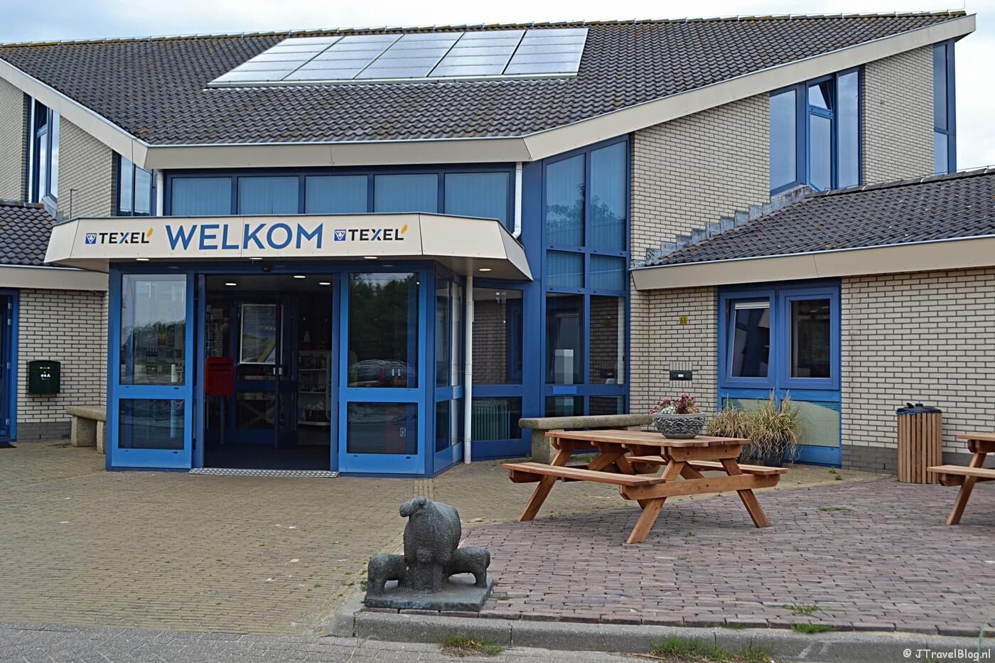 Het VVV-kantoor van Texel in Den Burg