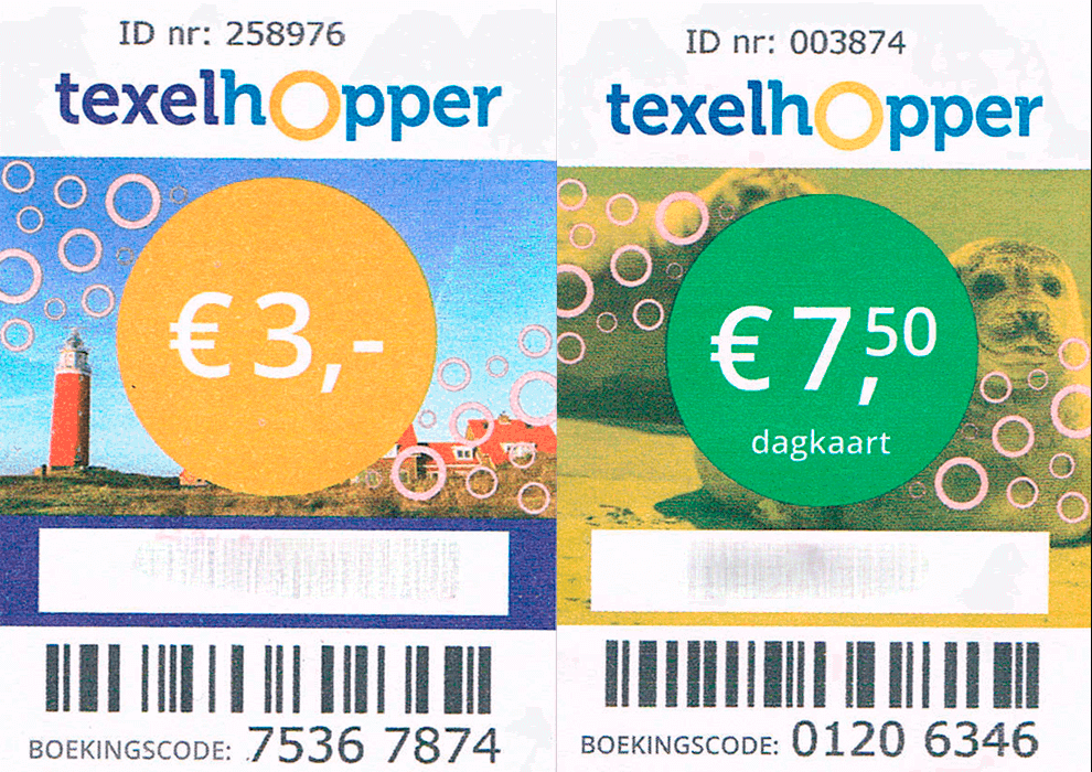 Texelhopperkaartjes
