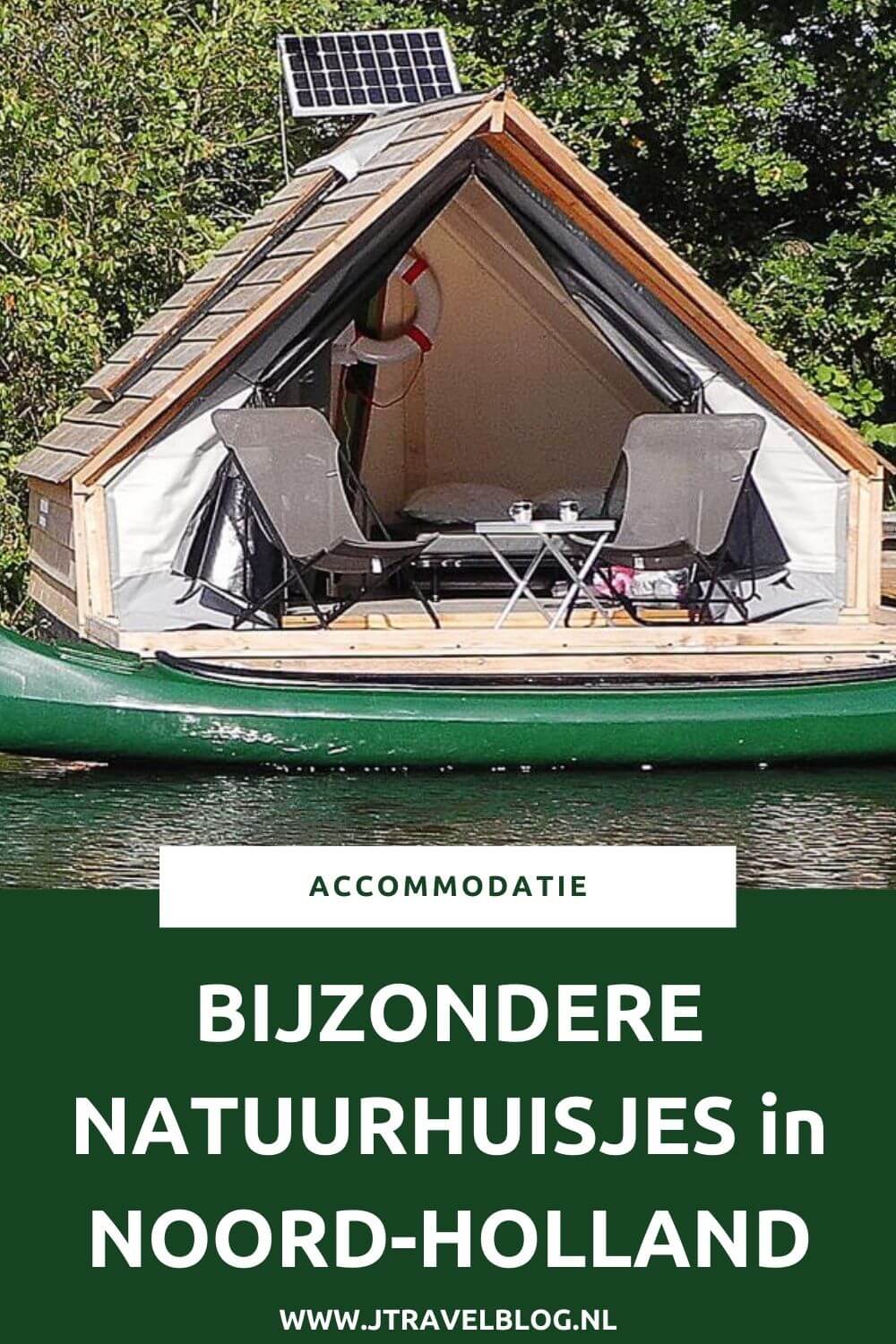 Ik heb een aantal bijzondere natuurhuisjes in de provincie Noord-Holland voor je op een rijtje gezet. Het zijn stuk voor stuk unieke accommodaties, veelal gelegen in de natuur. #natuurhuisjes #noordholland #accommodatie #jtravel #jtravelblog