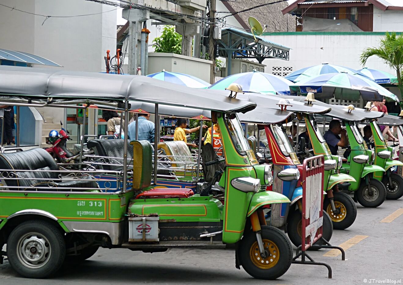 Tuk-tuks in Bangkok