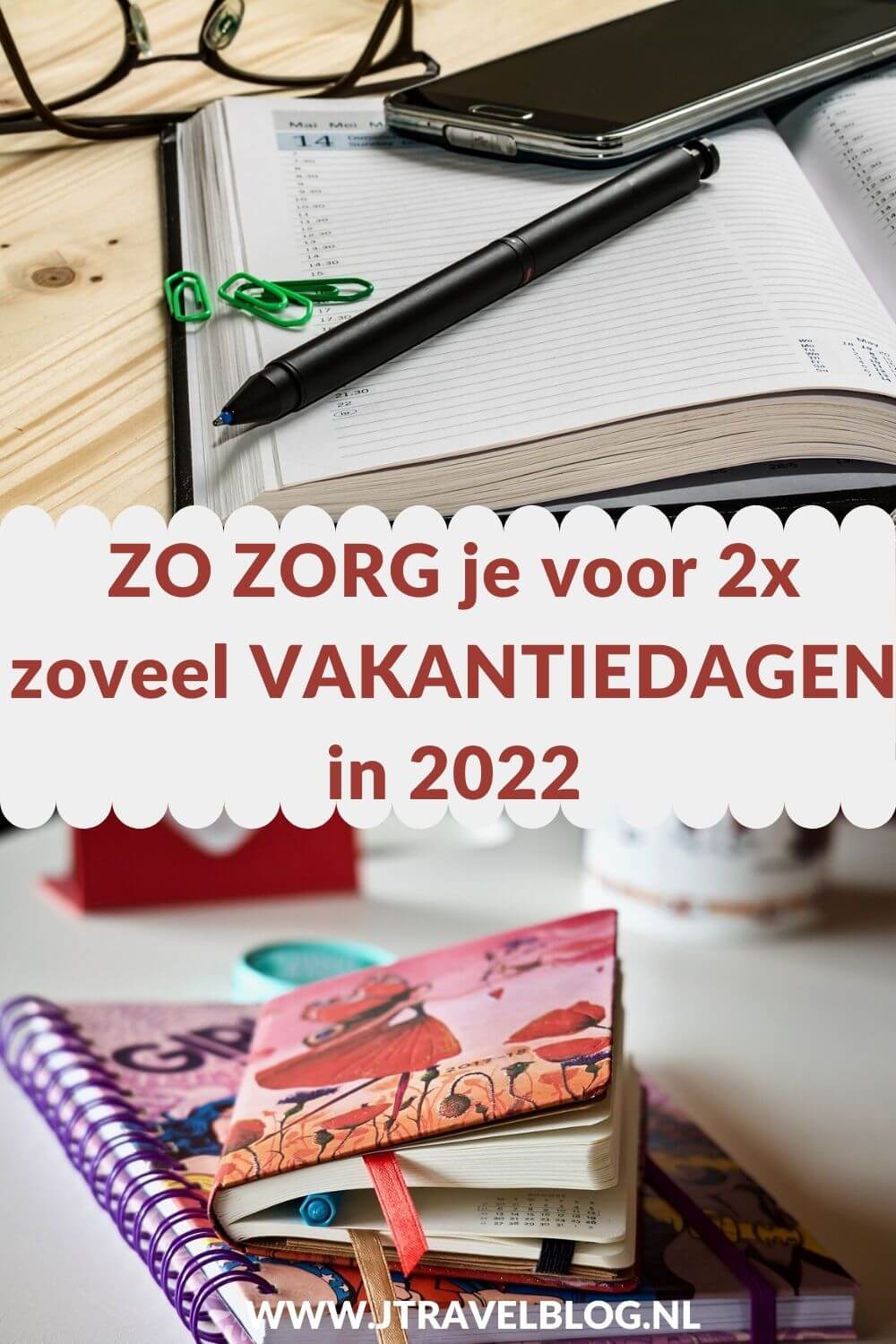 Iedereen wil in 2022 weer graag op vakantie. Zo graag zelfs dat het misschien niet lukt met je 20-25 vakantiedagen. Er is een simpel trucje waardoor jij er voor zorgt dat je twee keer zoveel vakantiedagen in 2022 hebt. Hoe, je leest het in deze blog. #vakantiedagen #extravakantiedagen2022 #reistips #jtravel #jtravelblog