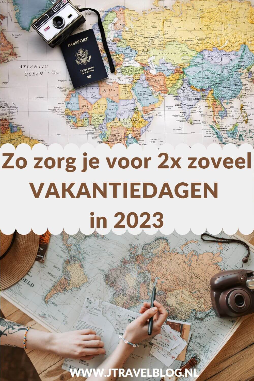 Iedereen wil in 2023 weer graag op vakantie. Zo graag zelfs dat het misschien niet lukt met je 20-25 vakantiedagen. Er is een simpel trucje waardoor jij er voor zorgt dat je twee keer zoveel vakantiedagen in 2023 hebt. Hoe, je leest het in deze blog. #vakantiedagen #extravakantiedagen2023 #reistips #jtravel #jtravelblog