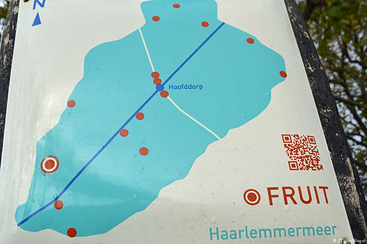 Verhalenpaal nr. 15 - FRUIT / Olmenhorst