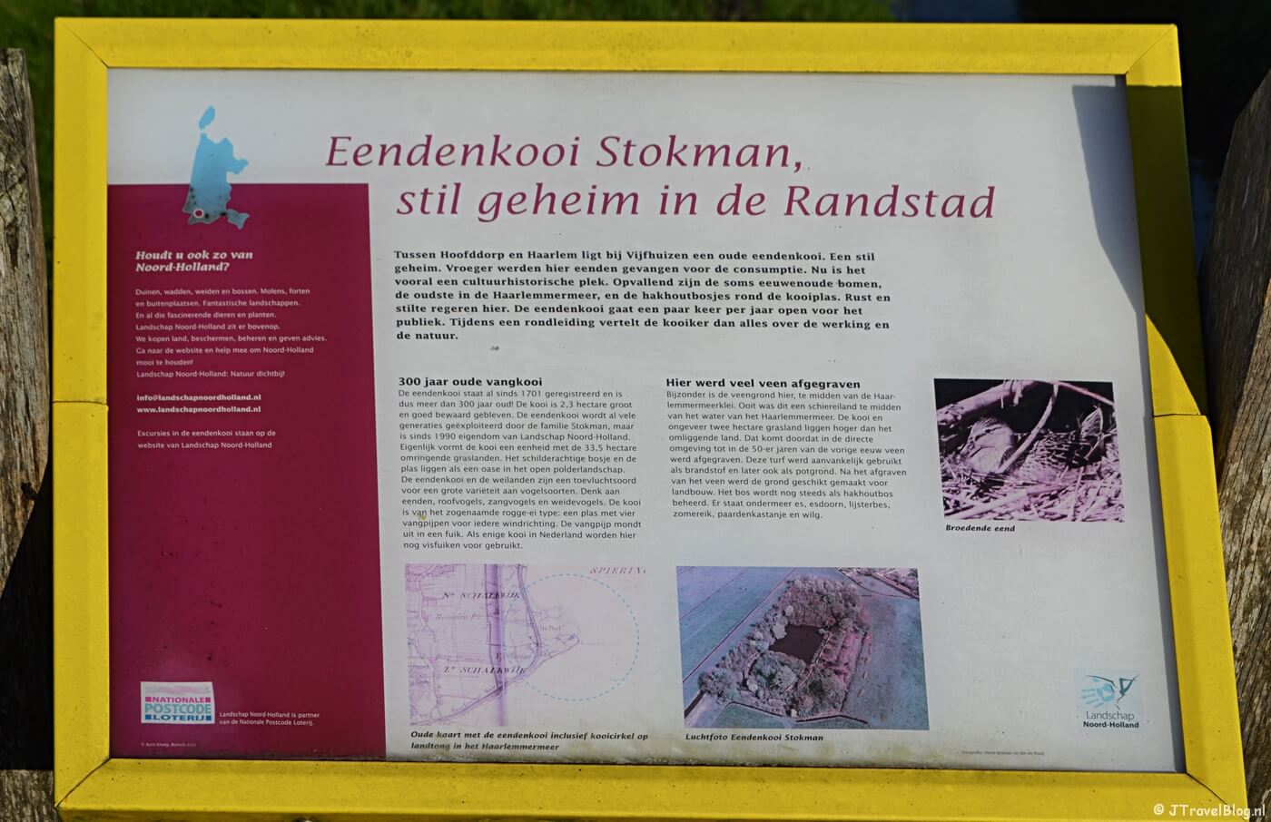 Verhalenpaal nr. 8 - EEND / Eendenkooi Stokman