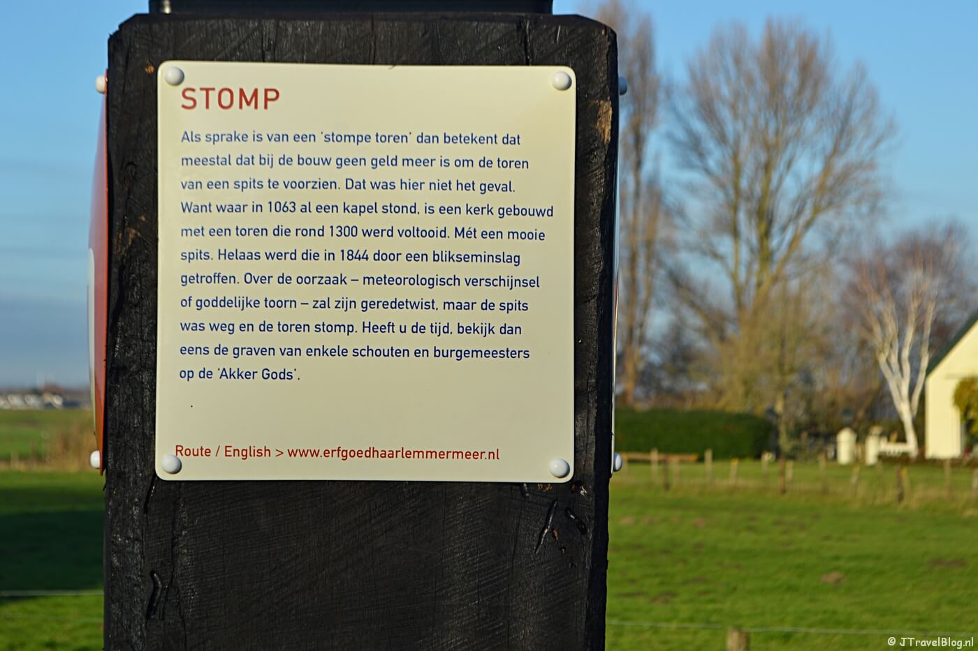 Verhalenpaal nr. 16 - STOMP / Stompe Toren