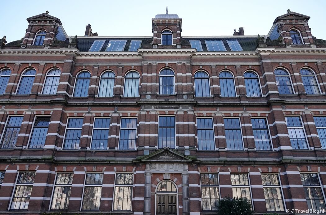 Vierde openbare HBS tijdens mijn onderwijshistorische wandeling in Amsterdam