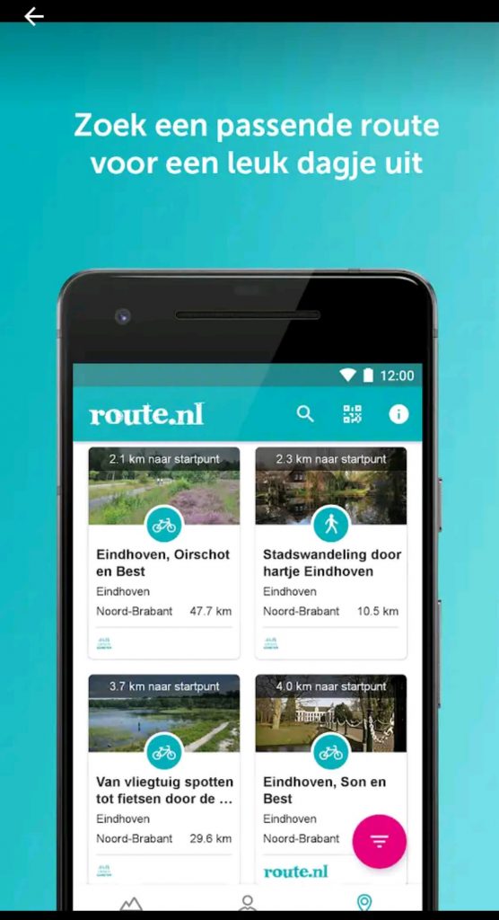 De wandel app Route.nl
