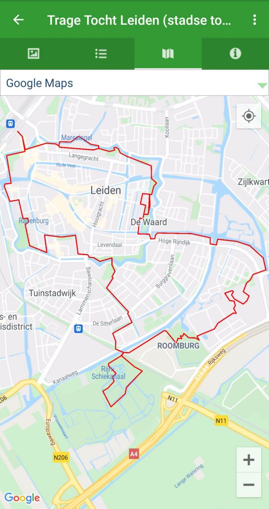 De wandel app WandelZapp