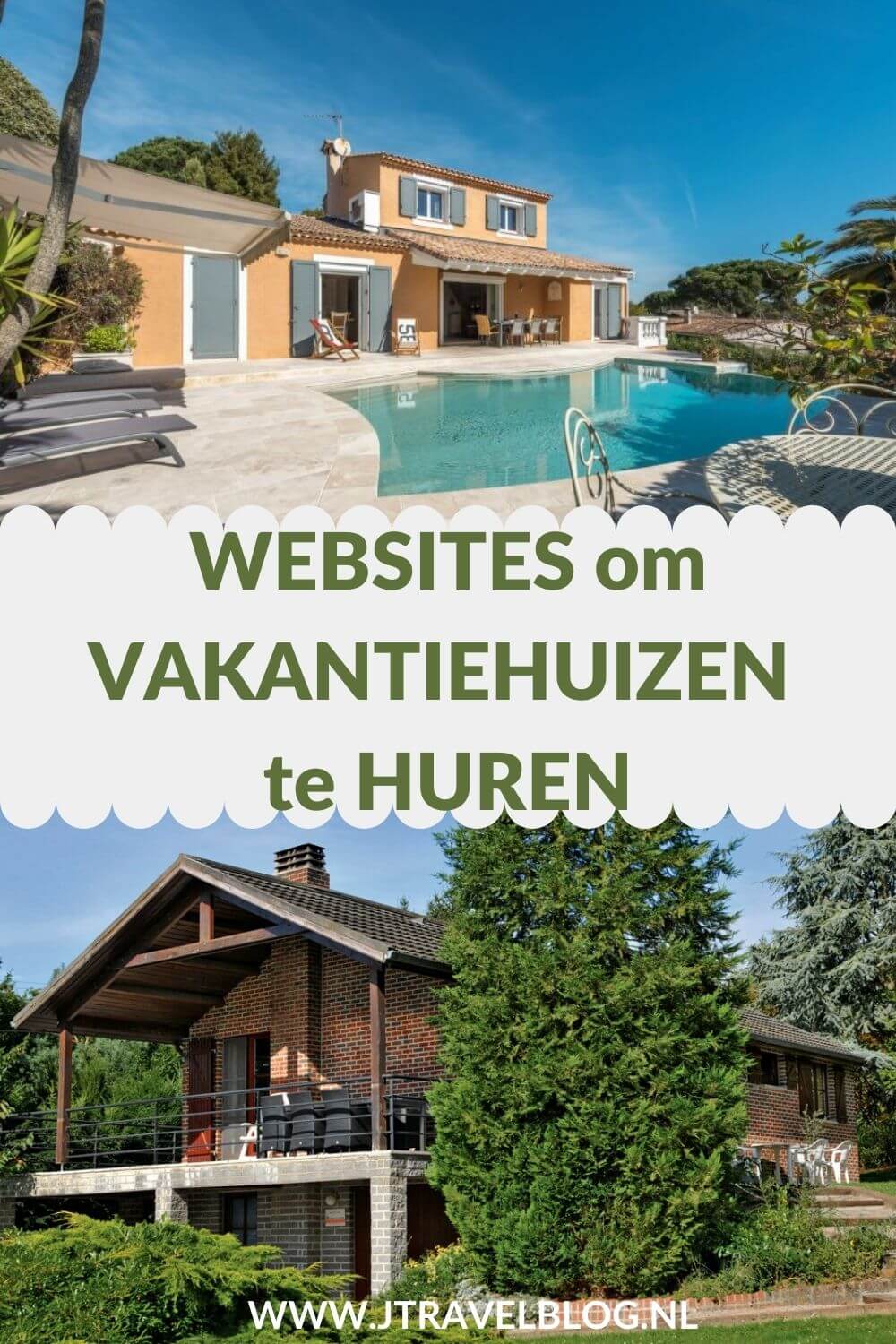 Ik heb een aantal betrouwbare websites voor vakantiehuizen voor je op een rijtje geet // #reisinspiratie #reistip #zomervakantie #traveltip #travelinspiration #vakantie #vakantiehuis #vakantiehuizen #accommodatie #holidayhomes #holidayhome #jtravelblog #jtravel