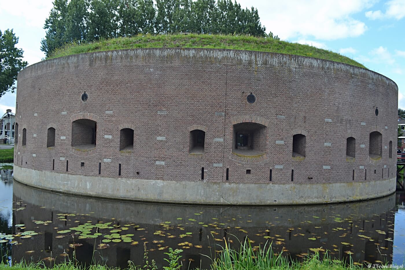Fort Ossenmarkt in Weesp, september 2019