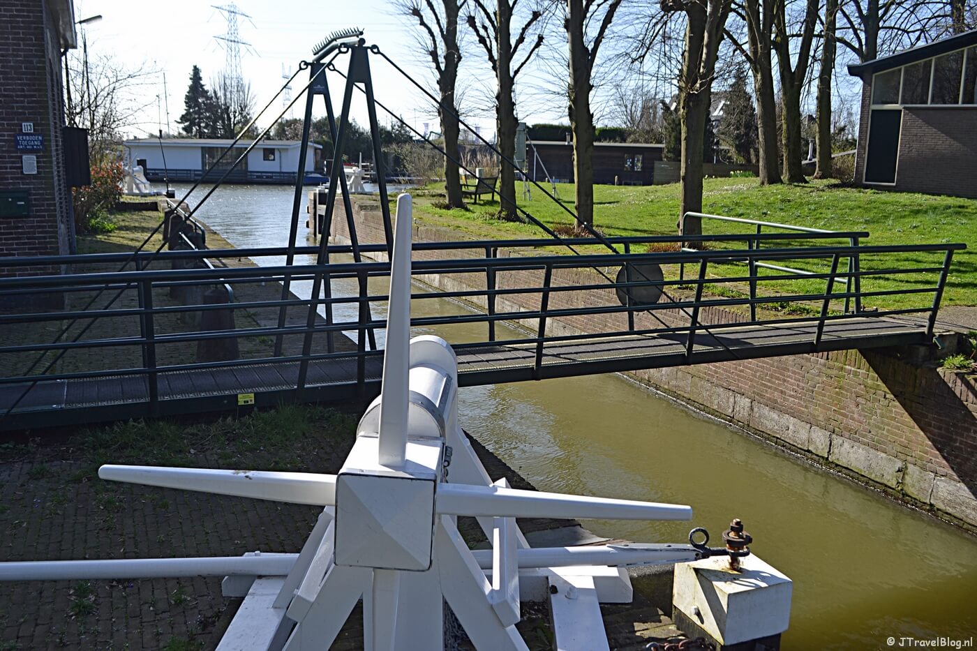 De Weesperpoortsluis in Muiden