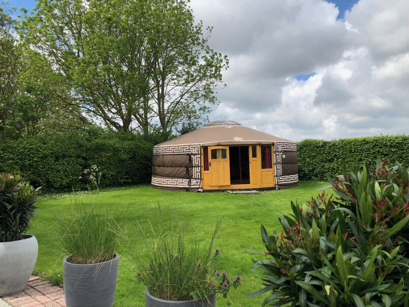 Yurt in Zonnemaire/Zeeland via Natuurhuisje.nl