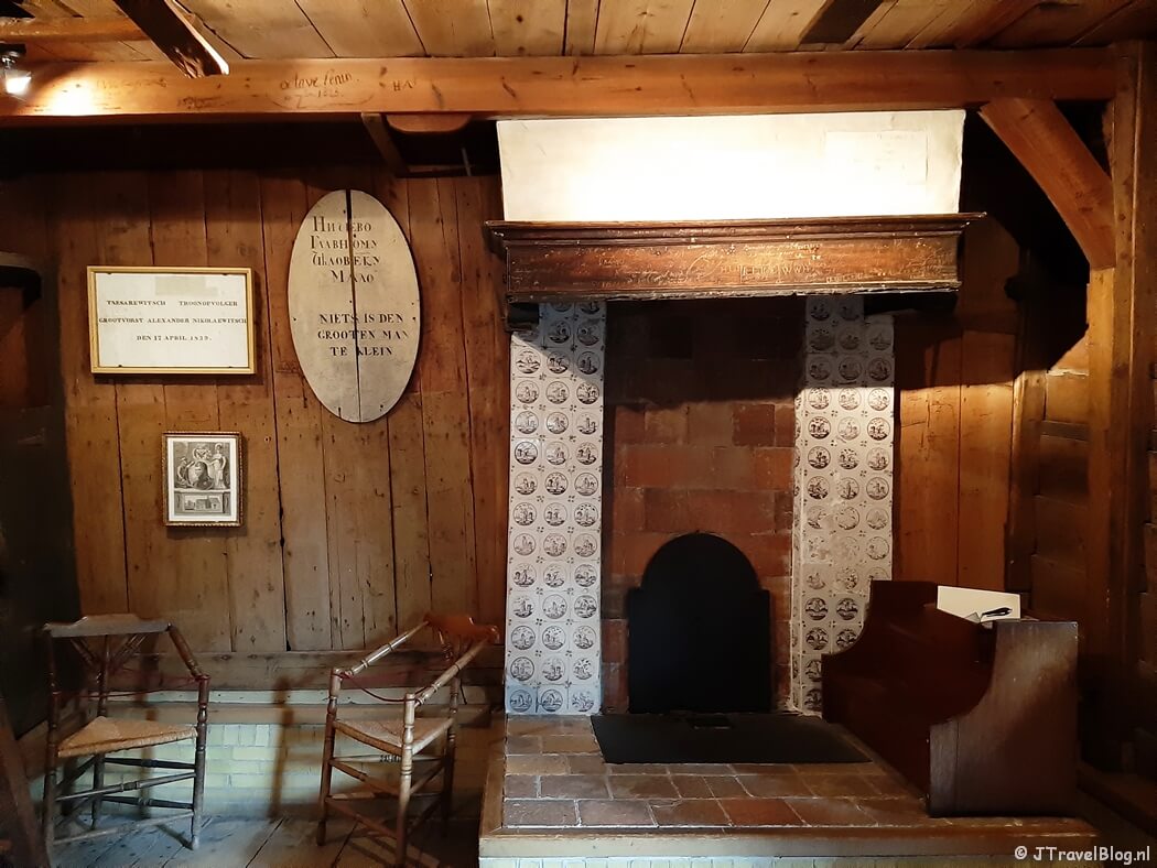 In het Czaar Peterhuisje in Zaandam