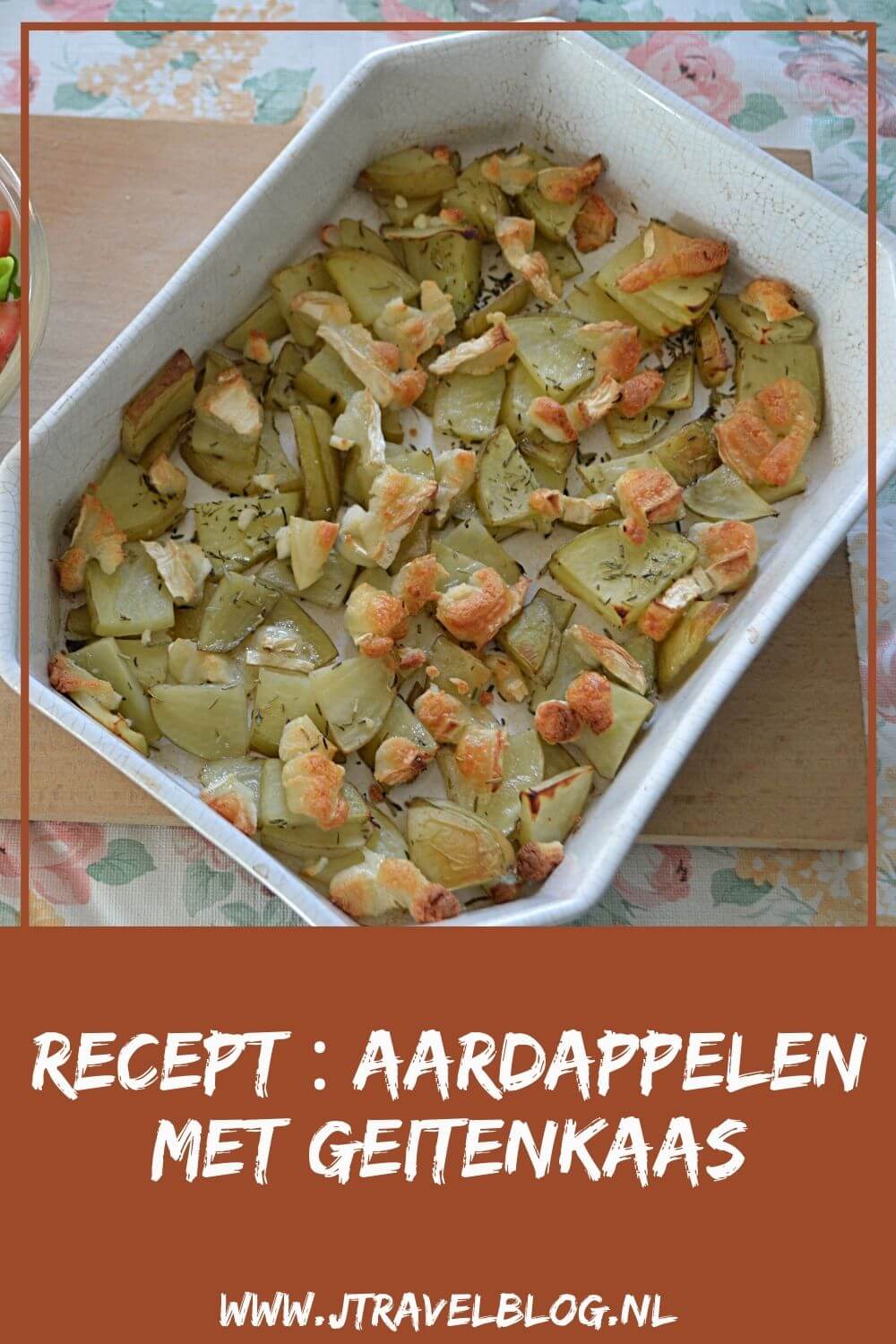 Ik heb een heerlijk recept voor je gemaakt: aardappelen met geitenkaas. Makkelijk en snel te maken. Eet smakelijk. Hier lees je hoe je dit recept zelf kunt maken. #recept #aardappelen #geitenkaas #jtravel #jtravelblog