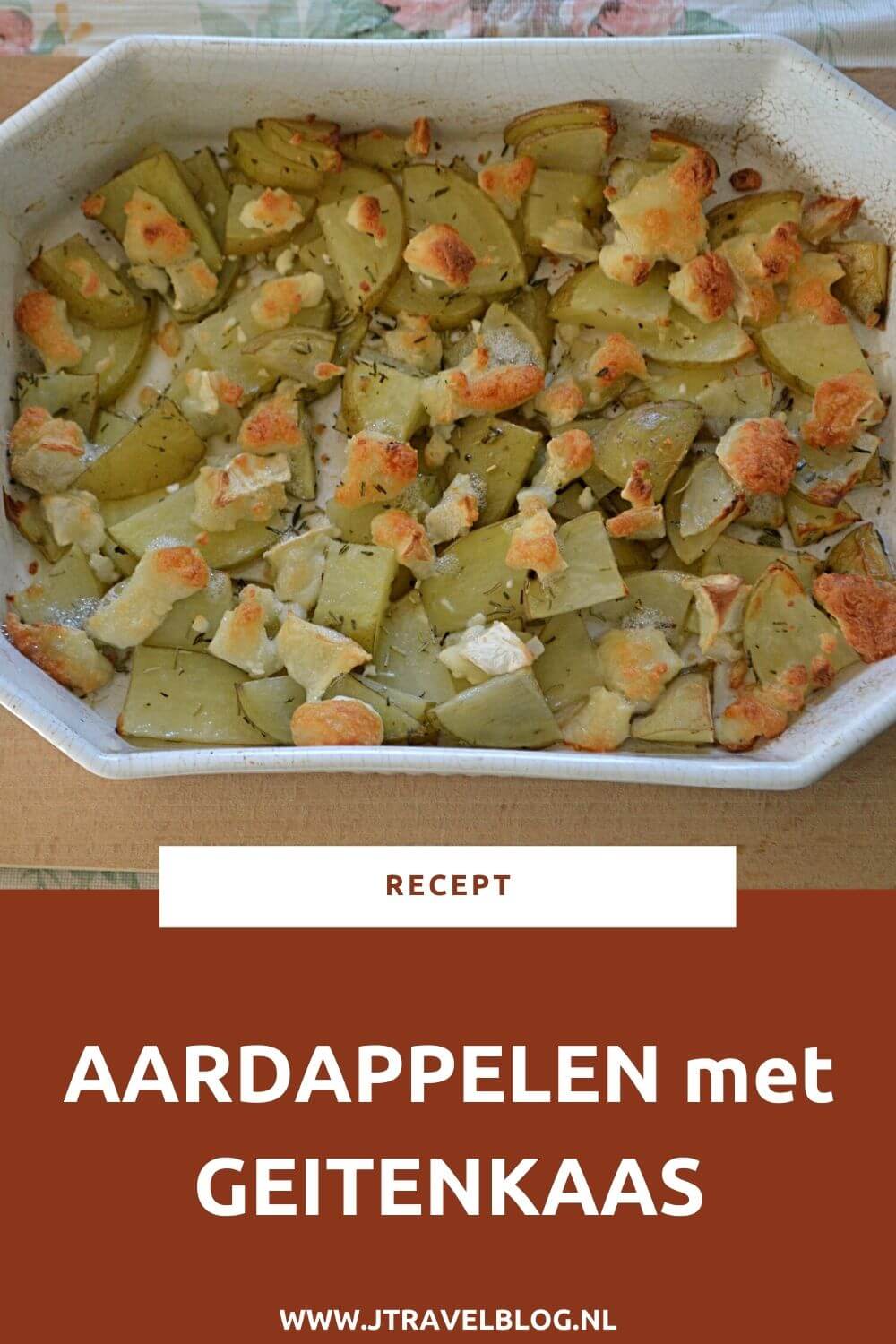 Ik heb een heerlijk recept voor je gemaakt: aardappelen met geitenkaas. Makkelijk en snel te maken. Eet smakelijk. Hier lees je hoe je dit recept zelf kunt maken. #recept #aardappelen #geitenkaas #jtravel #jtravelblog