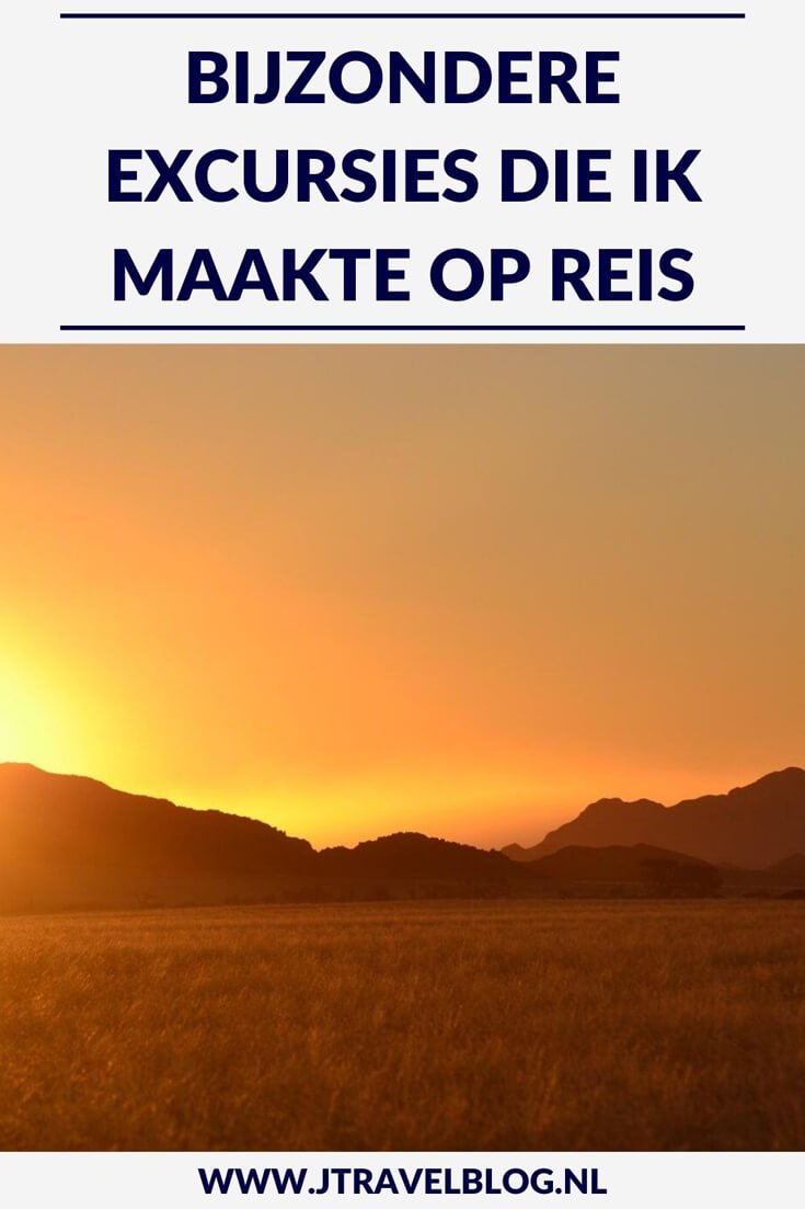 Tijdens mijn reizen maakte ik een paar bijzondere excursies, zoals gamedrives in Afrika, de Sossusvlei in Namibiรซ, jeepsafariโs, parasailing, een sundowner, de Cu Chi tunnels en Cao Dai tempel in Vietnam, een huifkartocht op Texel. In deze blog vertel ik je hier alles over. Lees je mee? #excursies #namibie #texel #zuidafrika #nederland #turkije #vietnam #jtravel #jtravelblog