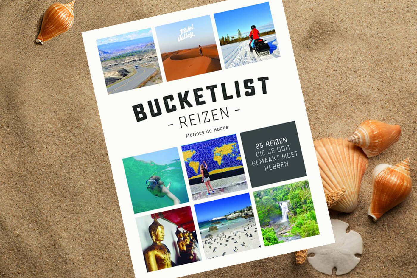 Cadeautip voor Valentijnsdag: Het boek Bucketlist reizen – 25 reizen die je ooit gemaakt moet hebben van Bol.com