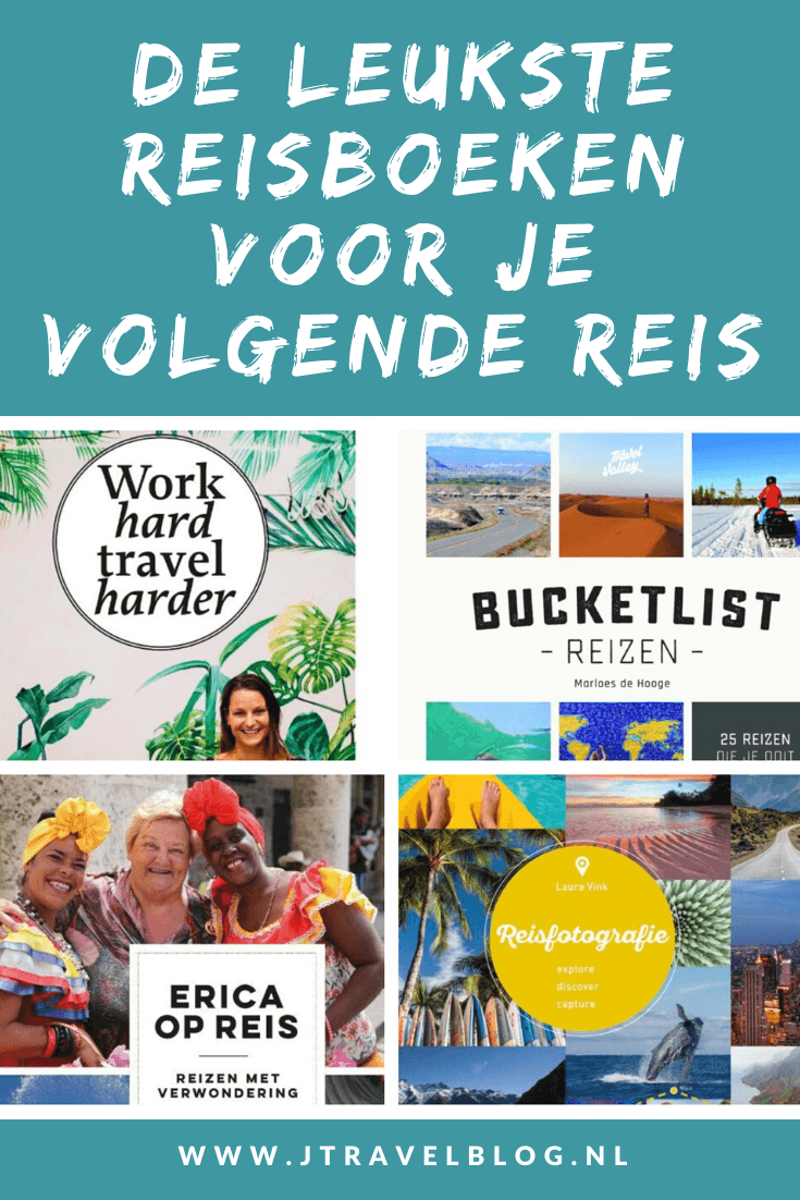 Ben je op zoek naar wat leesvoer? Deze leukste reisboeken ter inspiratie voor je volgende reis mogen niet ontbreken in je boekenkast. Lees je mee? #reisboeken #jtravelblog #jtravel #books #travelbooks