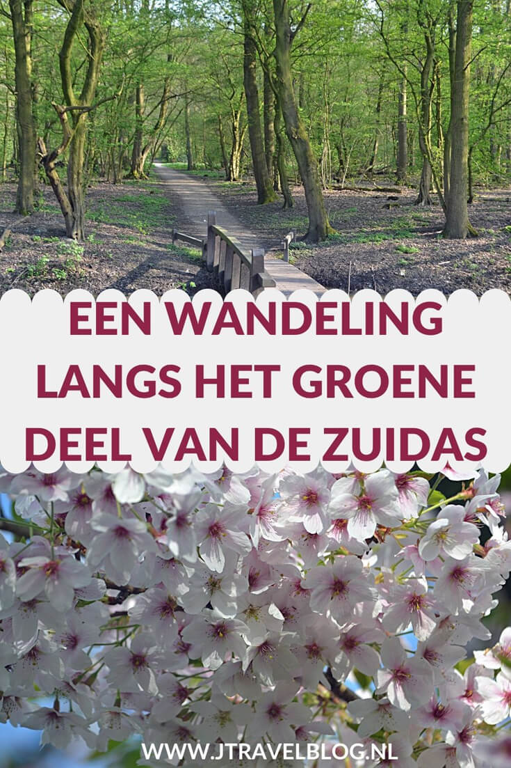 Ik maakte een wandeling langs het groene van de Amsterdamse Zuidas. Mijn route en leuke weetjes over de bezochte plekken, zoals het Amstelpark, het Beatrixpark en het Amsterdamse Bos, lees je hier. Lees en wandel je mee? #amsterdamsezuidas #wandelen #amsterdam #amsterdamzuid #jtravel #jtravelblog