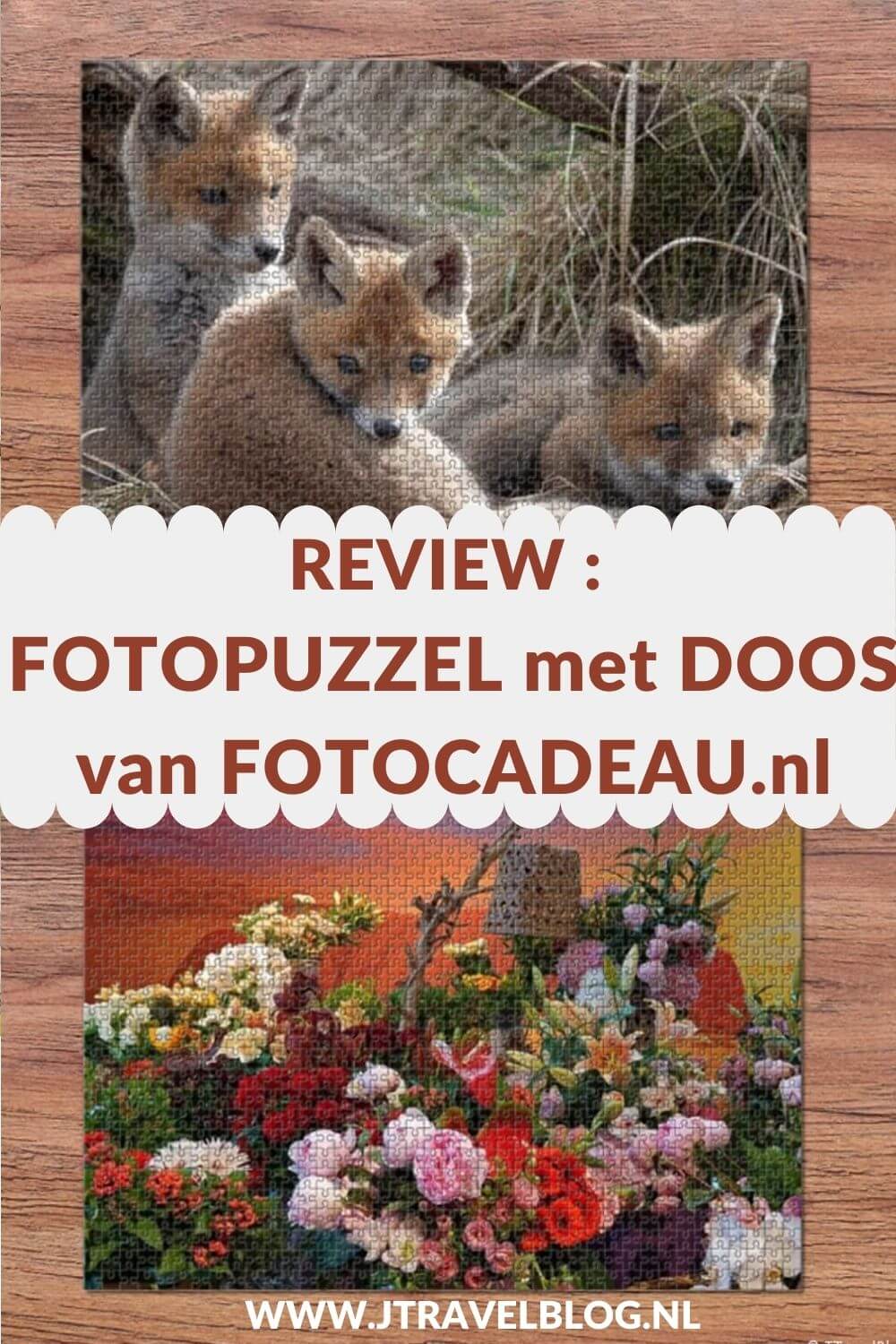 Van Fotocadeau.nl mocht ik in ruil voor een review een fotopuzzel met doos uitkiezen. Mijn review over de fotopuzzels van Fotocadeau.nl lees je op mijn website. Lees je mee en doe inspiratie op. #review #fotocadeau #fotopuzzel #jtravelblog #jtravel