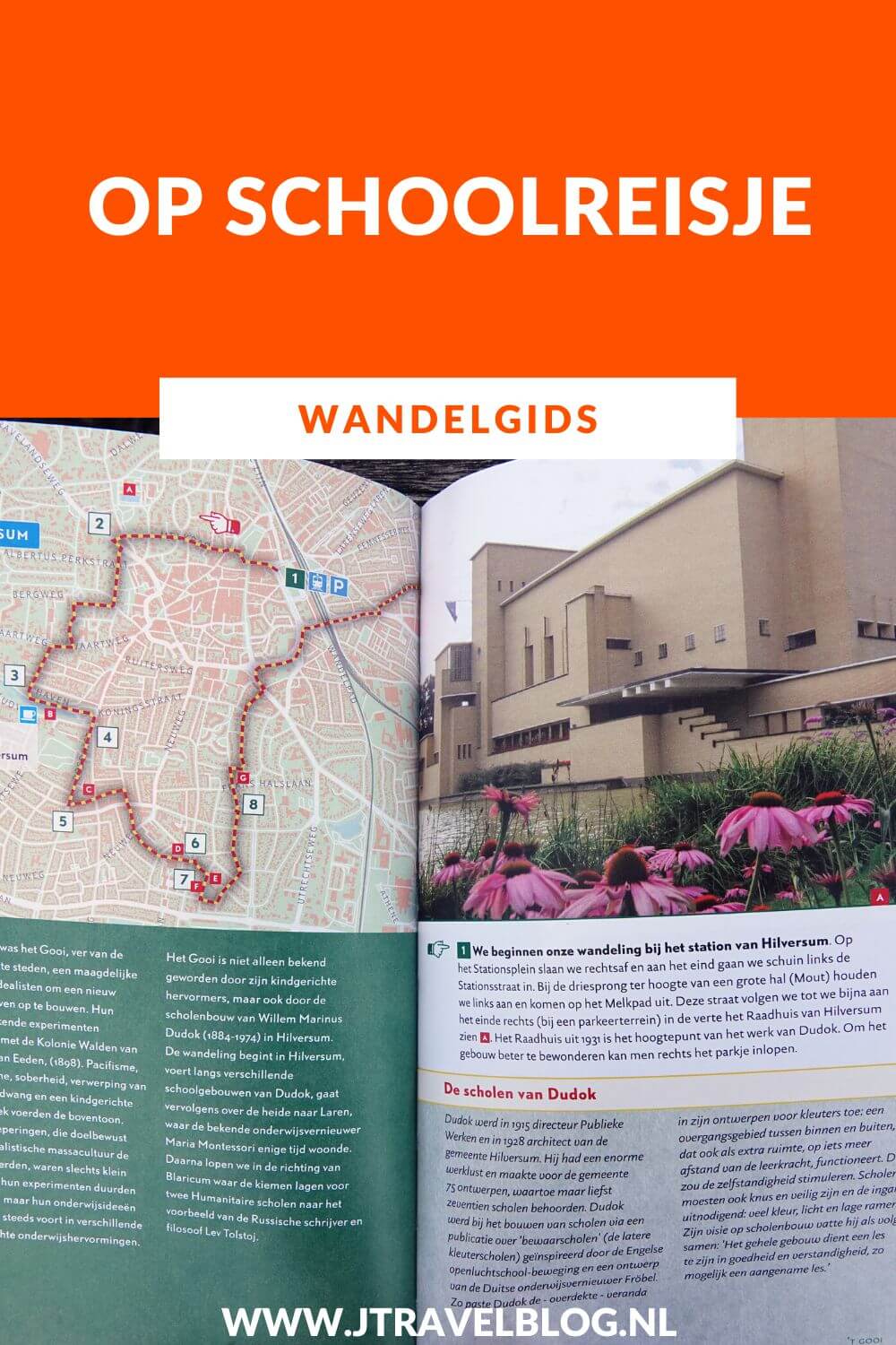 De wandelgids 'Op schoolreisje' bevat 10 onderwijshistorische wandelingen met een lengte tussen 7 en 16 kilometer in Nederland, van Zwolle tot Haarlem en van Earnewâld tot aan Rotterdam. Wandel je mee? #wandelen #schoolreisje #wandelgids #gegarandeerdonregelmatig #jtravel #jtravelblog