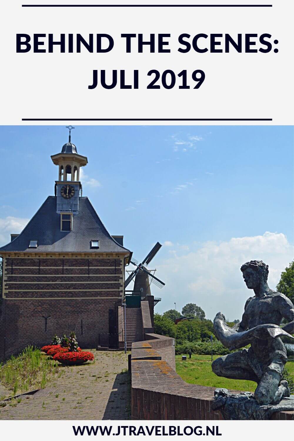 De maand juli 2019 van JTravelBlog met een Instameet Waterliniepad deel 3 en een bezoek aan Groningen. Meer hier over lees je in dit maandoverzicht. #maandoverzicht #groningen #instameet