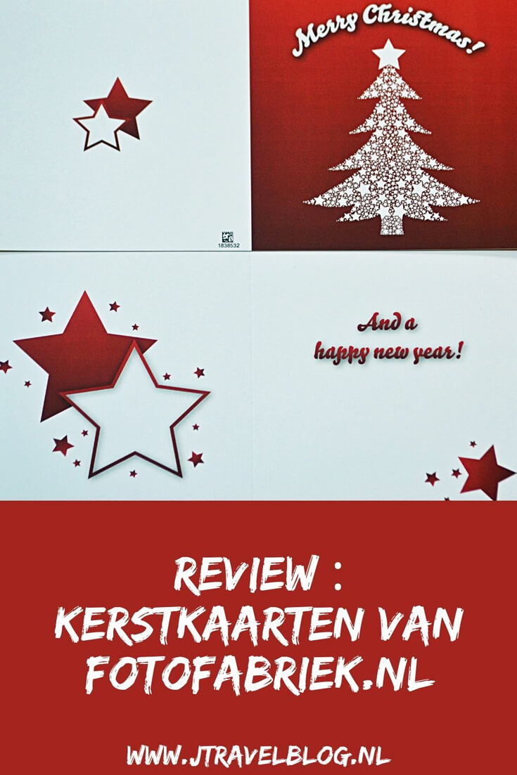 Van Fotofabriek.nl mocht ik in ruil voor een review kerstkaarten uitkiezen. Ik koos een set van 9 kerstkaarten van 14x14. Mijn review over de kerstkaarten van Fotofabriek.nl lees je op mijn website. Lees je mee en doe inspiratie op. #review #fotofabriek #kerstkaarten #jtravelblog #jtravel