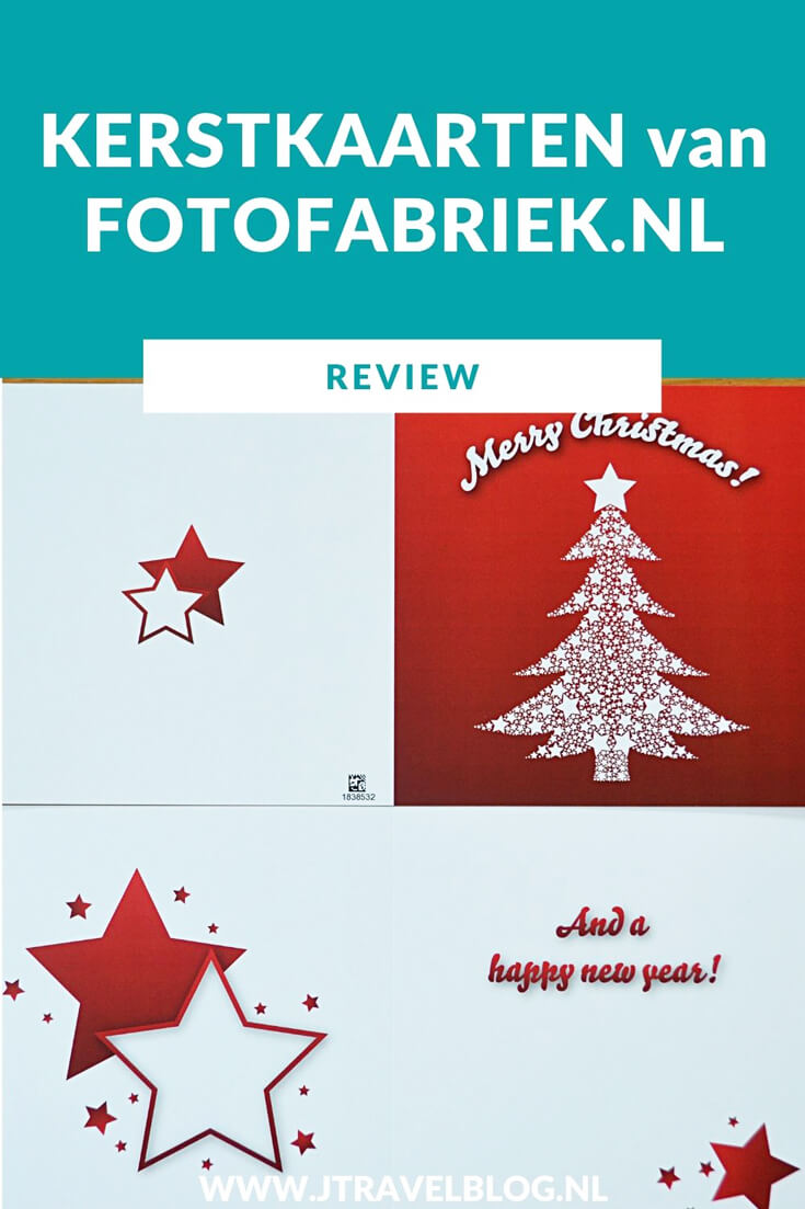 Van Fotofabriek.nl mocht ik in ruil voor een review kerstkaarten uitkiezen. Ik koos een set van 9 kerstkaarten van 14x14. Mijn review over de kerstkaarten van Fotofabriek.nl lees je op mijn website. Lees je mee en doe inspiratie op. #review #fotofabriek #kerstkaarten #jtravelblog #jtravel