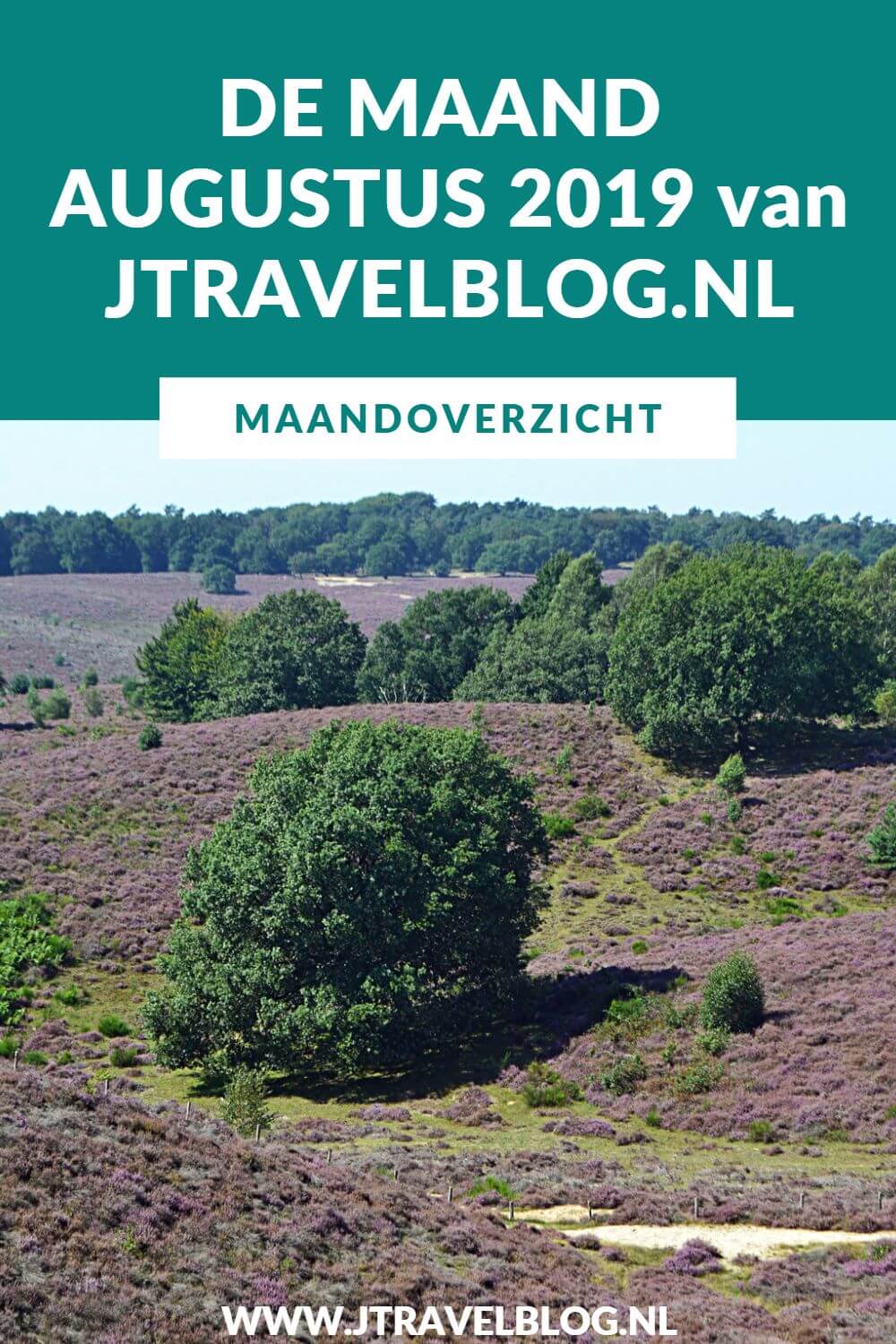 De maand augustus 2019 van JTravelBlog met wandelingen in de Amsterdamse Waterleidingduinen en in Nationaal Park Veluwezoom rond Rheden en een bezoek aan het LAM (Lisser Art Museum) en de tuinen rondom Kasteel Keukenhof in Lisse. Meer hier over lees je in dit maandoverzicht. #maandoverzicht #lisse #lamlisse #kasteelkeukenhof #wandelen #hiken #jtravel #jtravelblog #awd #nationaalparkveluwezoom