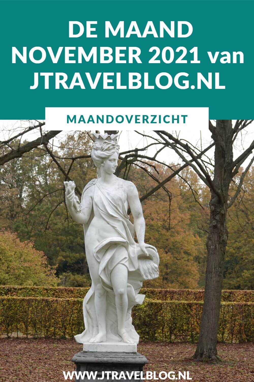 In november 2021 maakte ik een wandeling langs het kabouterpad in het Haarlemmermeerse Bos, beklom ik de Big Spotters Hill in Vijfhuizen, maakte ik een wandeling over Buitenplaats Beeckestijn in Velsen en maakte ik een wandeling in de Amsterdamse Waterleidingduinen. Meer hier over lees je in dit maandoverzicht. #maandoverzicht #november2021 #haarlemmermeersebos #bigspottershill #buitenplaatsbeeckesijn #amsterdamsewaterleidingduinen #wandelen #jtravel #jtravelblog