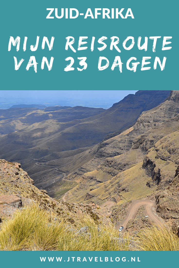Ik maakte een rondreis van 23 dagen door Zuid-Afrika. Mijn route begon in Johannesburg en eindigde in Kaapstad. Welke plekken die ik onderweg heb bezocht, lees je in deze blog. Lees je mee? #zuidafrika #rondreis #groepsrondreis #jtravelblog #jtravel