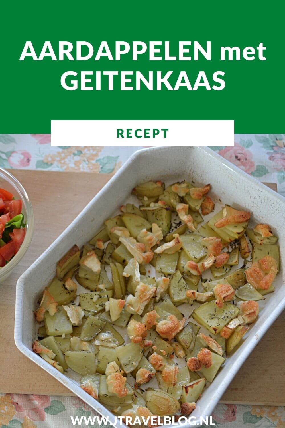 Ik heb een heerlijk recept voor je gemaakt: aardappelen met geitenkaas. Makkelijk en snel te maken. Eet smakelijk. Hier lees je hoe je dit recept zelf kunt maken. #recept #aardappelen #geitenkaas #jtravel #jtravelblog