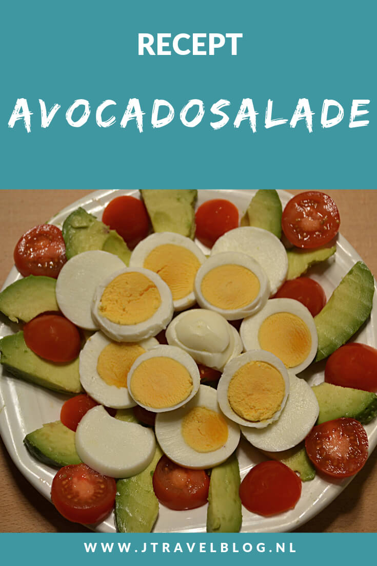 Ik heb een heerlijke salade voor je gemaakt: avocadosalade. Makkelijk en snel te maken. Eet smakelijk. Hier lees je hoe je dit recept zelf kunt maken. #recept #avocadosalade #avocado #salade #jtravel #jtravelblog