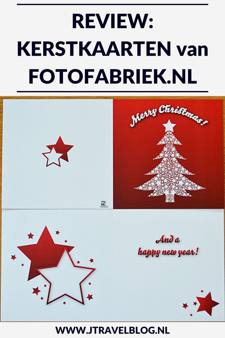 Van Fotofabriek.nl mocht ik in ruil voor een review kerstkaarten uitkiezen. Ik koos een set van 9 kerstkaarten van 14x14. Mijn review over de kerstkaarten van Fotofabriek.nl lees je op mijn website. Lees je mee en doe inspiratie op. #review #fotofabriek #kerstkaarten #jtravelblog #jtravel