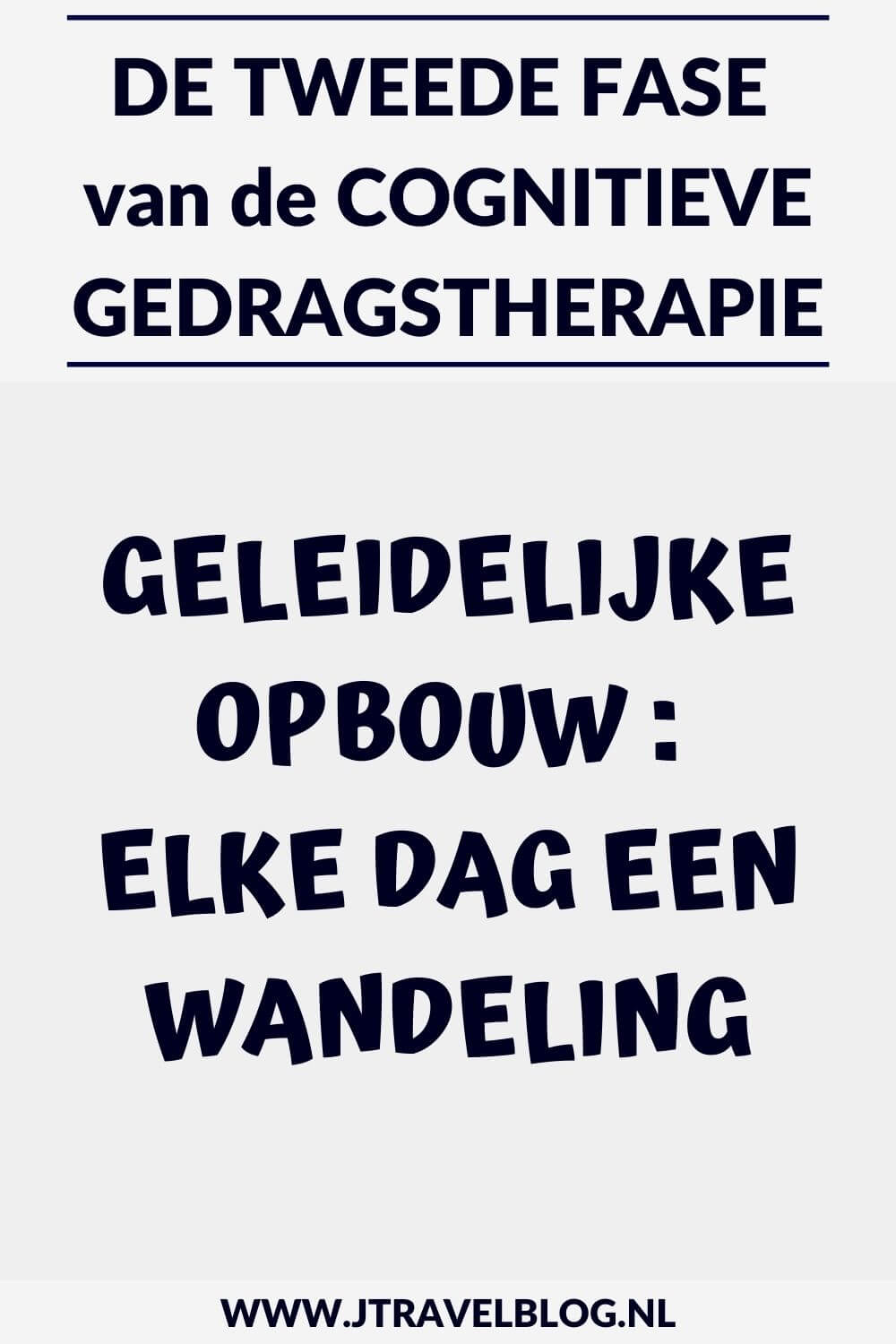 De tweede fase van mijn cognitieve gedragstherapie is begonnen. Ik begin voorzichtig met stukjes wandelen. Alles over deze maand lees je hier. Lees je mee? #me #cvs #chronischevermoeidheid #chronischvermoeidheidssyndroom #cognitievegedragstherapie #jtravel #jtravelblog